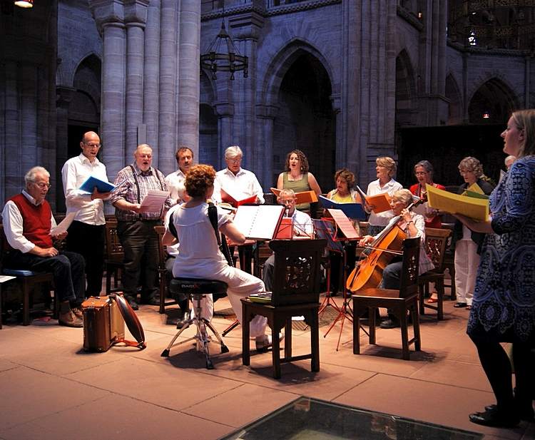 Mechaje Konzert im Münster Basel zum Europäischen Kirchentag